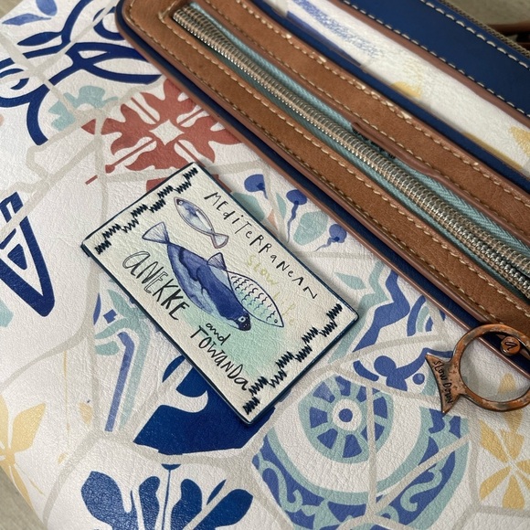 Anekke | Mediterranean Inspired Crossbody Bag Resortwear Greece Coastal Beach - Picture 3 of 16